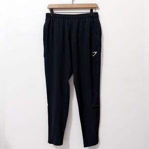 Mens GYMSHARK Arrival Woven Joggers - Black